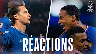 Réactions Thauvin et Ekitiké après France-Azerbaïdjian (3-0)