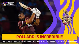 Kieron Pollard's TWO GREATEST Innings From CPL 2025!