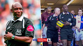 Remembering Uriah Rennie, the first black referee in the Premier League ❤️