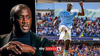 Yaya Toure reflects on his career from the Ivory Coast to winning the Premier League 🏆 background