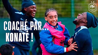 Ibrahima Konate réalise le rêve de Marwane, 13 ans !