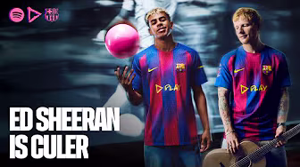 TIME TO PLAY. BARÇA x SPOTIFY x ED SHEERAN ▶ | FC Barcelona 🔵🔴