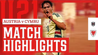 Biancheri & Popov net for Cymru | Austria 0-2 Wales | UEFA U21 EURO 2027 Qualifying highlights
