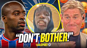 "DON'T BOTHER!" Simon Jordan REACTS to Wilfried Zaha’s DISGUST over Mateta’s 'Laughing' Claim
