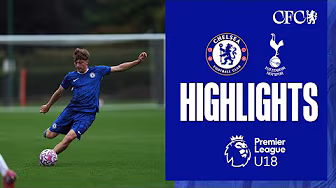 Chelsea U18 2-2 Tottenham Hotspur U18 | HIGHLIGHTS | U18 2025/26 background