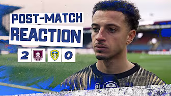 “That doesn't define the season” | Ethan Ampadu reflects on the away defeat to Burnley