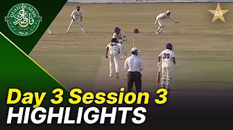 Session 3 Highlights | Multan Region vs Faisalabad Region | Day 3 | QeAT 2025-26 | PCB | M2P1S background
