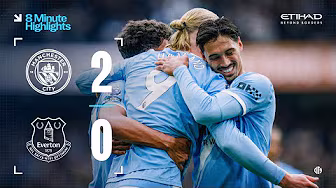 Extended Highlights | Man City 2-0 Everton | Another Haaland brace!
