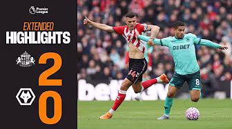 We lose out at the Stadium of Light | Sunderland 2-0 Wolves | Extended Highlights
