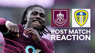 Tchaouna Happy With First Goal For The Clarets | REACTION | Burnley 2 - 0 Leeds United