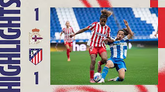 Deportivo 1-1 Atlético de Madrid Femenino | ⚽ Gaby G. | HIGHLIGHTS, Liga F - MD8