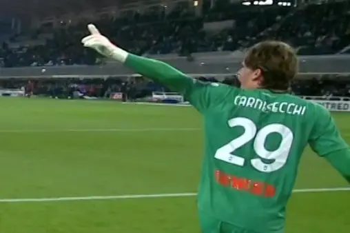 [Highlights] Bacic's dipping free kick takes a direct shot, Carnesecchi saves with both hands