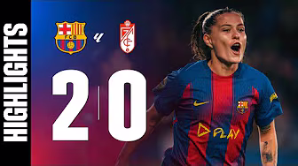 LIGA F | FC BARCELONA 2 vs 0 GRANADA🔵🔴
