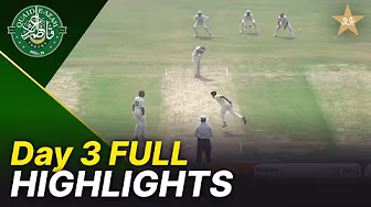 Full Highlights | Karachi Region Blues vs FATA Region | Day 3 | QeAT 2025-26 | PCB | M2P1S
