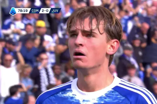 [Goal] Pure talent! Nico Paz beats Cambiasso and fires an unstoppable world-class strike