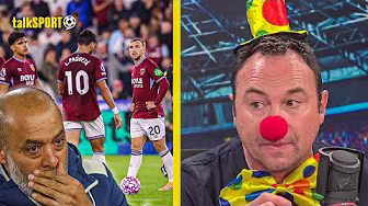 "DISGUSTING, TOOTHLESS, GUTLESS, SPINELESS!" Jason Cundy says West Ham are on the way to RELEGATION backdrop