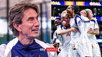 How far does Thomas Frank think Spurs can go in the Champions League? 👀