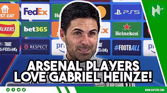 Everybody LOVES Gabriel Heinze | Mikel Arteta | Arsenal v Atletico Madrid