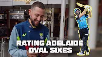 'That's pretty big!' Matt Short rates his Adelaide Oval sixes 🔥
