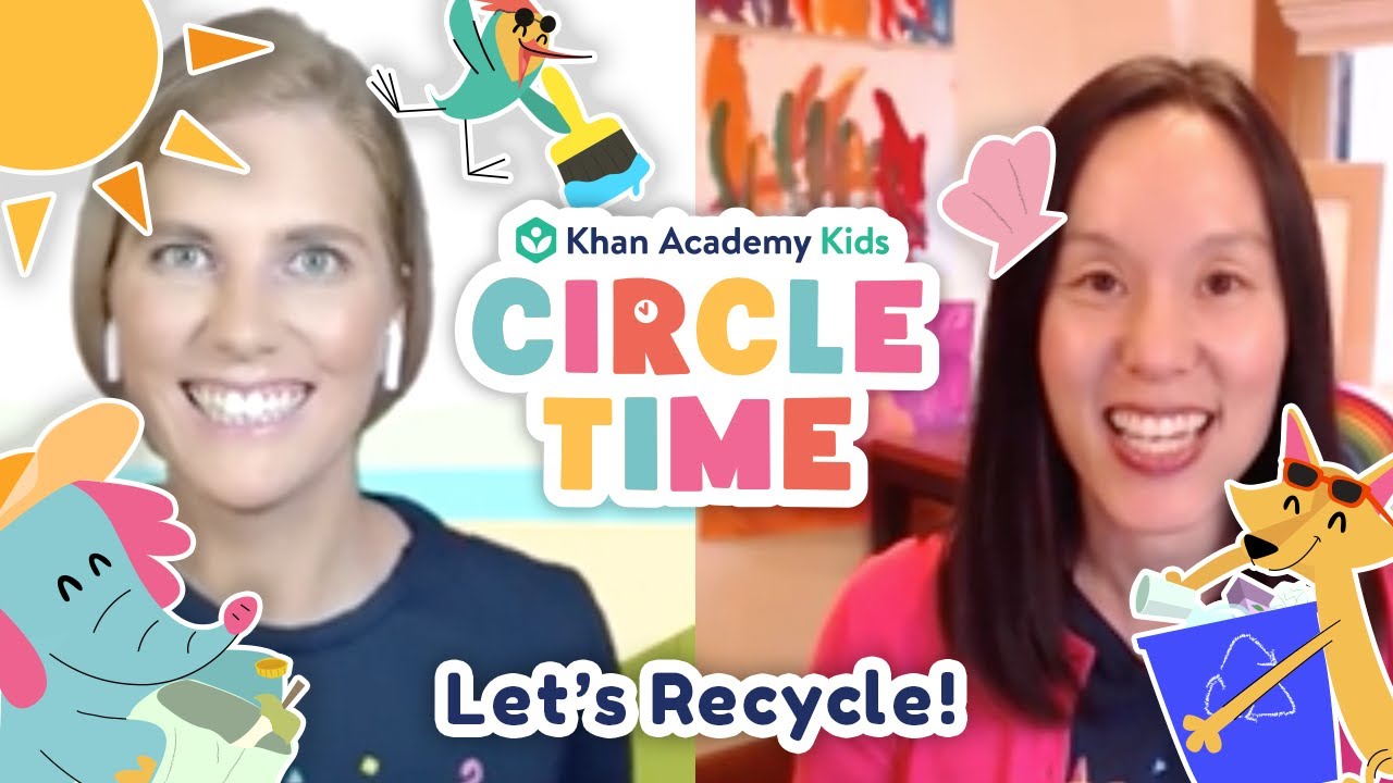 Earth Day Fun with Khan Academy Kids background