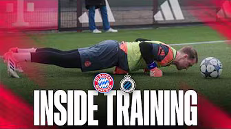 Gym session & lots of goals | Inside Training ahead of Brugge 🇧🇪 | Champions League