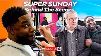 The Making of Super Sunday! Exclusive Behind The Scenes with Micah Richards 🎥
