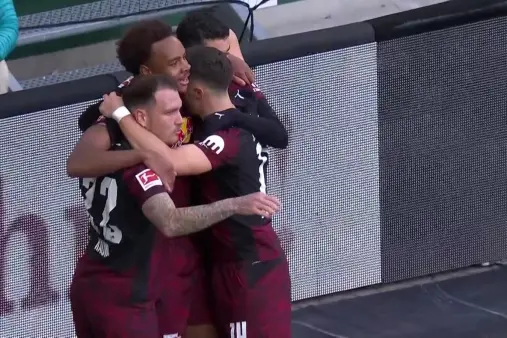 [Goal] Wedraogo breaks through the wing and crosses, Romu scores with a late run at the far post