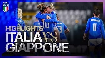 Highlights: Italia-Giappone 1-1 | Femminile | Amichevole