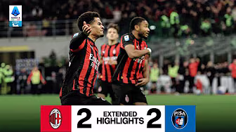 Extended Highlights | LeΓ£o e il primo gol di Athekame a San Siro | Milan 2-2 Pisa | Serie A 2025/26
