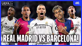 Real Madrid vs Barcelona! 🍿 | Full UCL Goal Highlights 2024/25