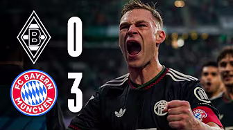 Top 5 league record set after Kimmich's opener! | Gladbach 0-3 FC Bayern | Highlights & Interviews