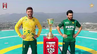 Captains unveil Bank Alfalah Presents KFC Pakistan vs South Africa T20I Series 2025 Trophy
