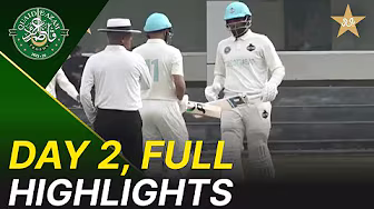 Full Highlights | Peshawar Region vs Abbottabad Region | Day 2 | QeAT 2025/26 | M2P1U background