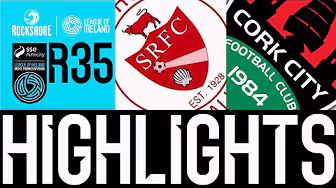 SSE Airtricity Men's Premier Division | Round 35 | Sligo Rovers 1-1 Cork City | Highlights background