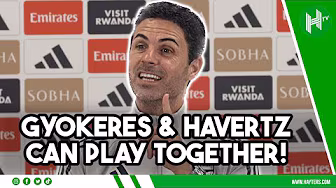 Gyokeres & Havertz CAN play together! | Arteta EMBARGO | Arsenal v Palace