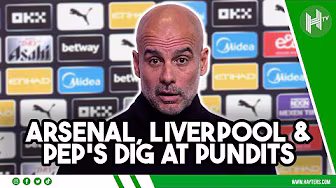 Arsenal, Liverpool? ALL pundits know EXACTLY what will happen! | Pep Guardiola backdrop