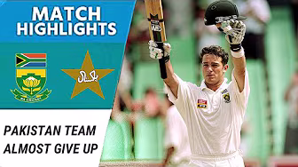Thrilling Finish | South Africa vs Pakistan | Boucher, De Villiers Fight Back Gritty Partnership backdrop
