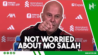 Arne Slot DEFENDS Mohamed Salah | Brentford v Liverpool | Arne Slot