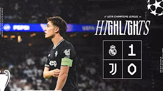 HIGHLIGHTS UEFA Champions League | Real Madrid 1-0 Juventus