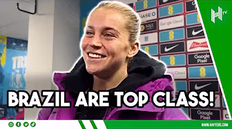 Brazil are a TOP CLASS team! | Alessia Russo | England 1-2 Brazil