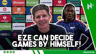 Eze DECIDES games BY HIMSELF! | Oliver Glasner | Arsenal v Crystal Palace