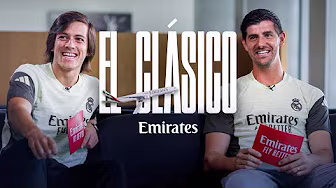 El Clásico Challenge | Courtois x Álvaro Carreras | Real Madrid