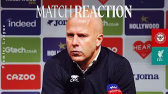 Arne Slot Reacts To Brentford 3-2 Liverpool | Premier League
