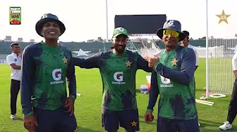 Blindfold Challenge: Sajid Khan and Noman Ali go face-to-face in a fun bowling duel