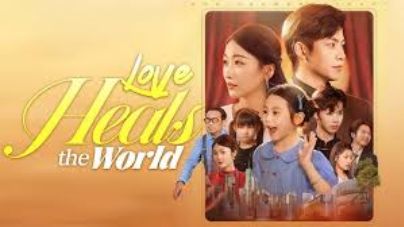 love heals the world poster