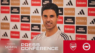 PRESS CONFERENCE | Mikel Arteta on Brighton & Hove Albion | Our opponents, the Carabao Cup and more! background
