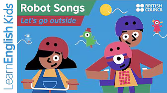 Lagu Robot: Ayo Keluar Luar backdrop