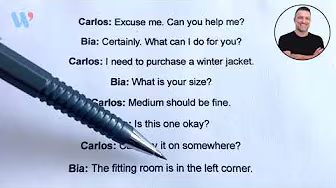 Learn English by Reading Dialogues - Doing Shopping (Beginners)