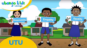 Imba Pamoja | UTU | Ubongo Kids #singalong #kidseducation background