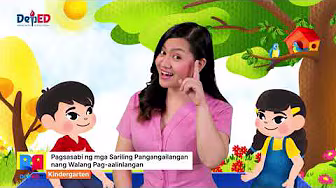 Kindergarten Q1 Episode 5: Expressing Personal Needs Without Fear